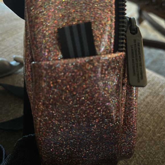 Adorable pink sparkle mini backpack NWT - Picture 15 of 16